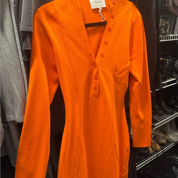 Frame x Julia Sarr Jamois Dress Cutout Knit - Picture 3 of 4